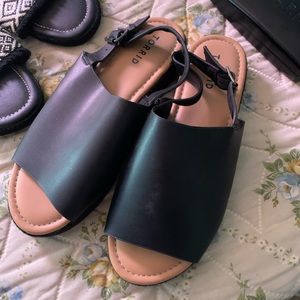 Torrid black sandals